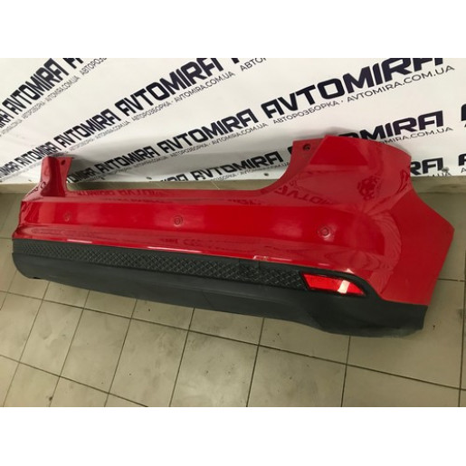 Бампер задний под парктроники Ford Focus 3 2011-2014 BM51A17906AH